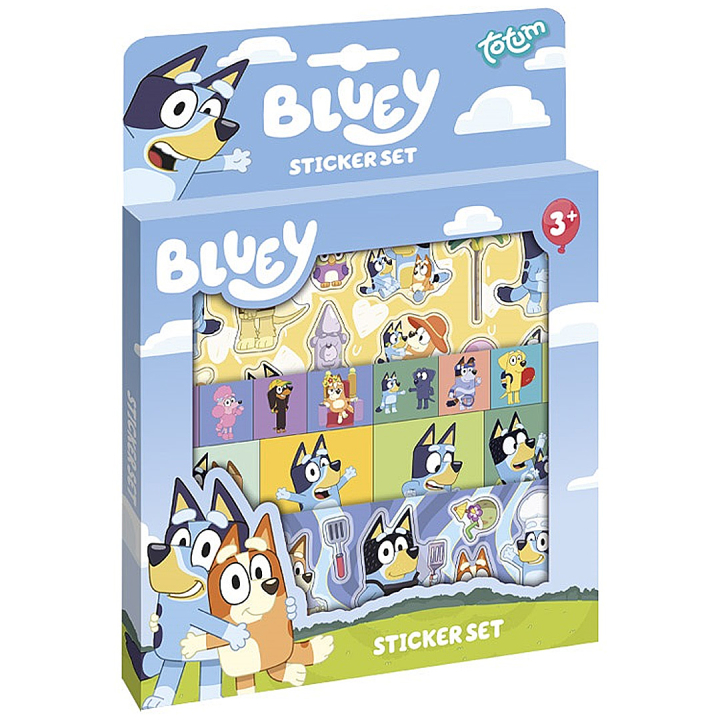 Bluey tarrasetti (3 vuotta+) ryhmässä Kids / Hauskaa oppimista / Tarrat @ Pen Store (134916)