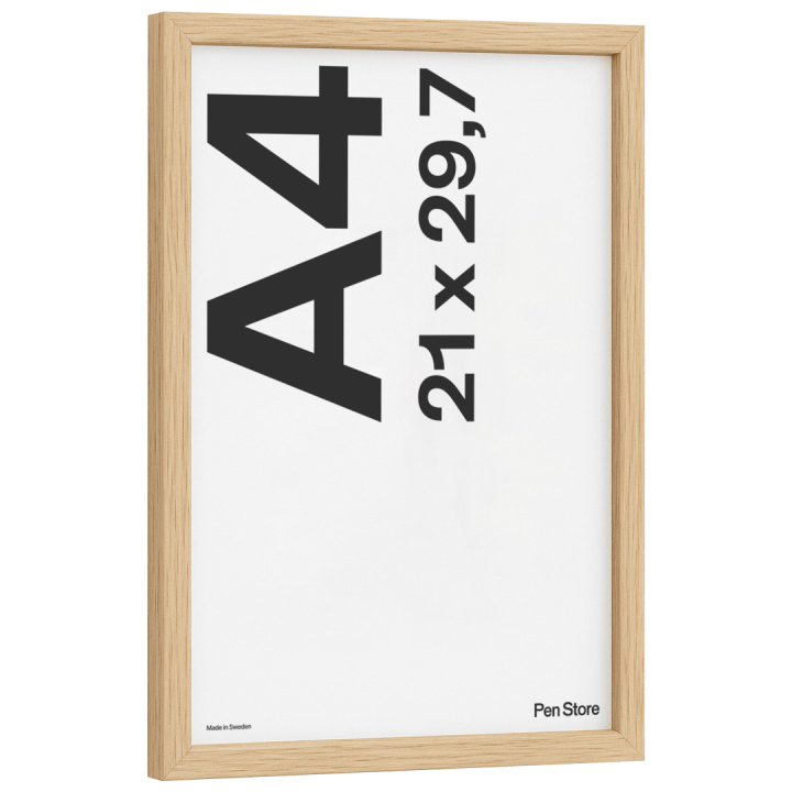 Tammikehys 21x29,7 cm A4 ryhmässä Askartelu ja Harrastus / Järjestää / Kehykset / Tammikehykset @ Pen Store (135058)