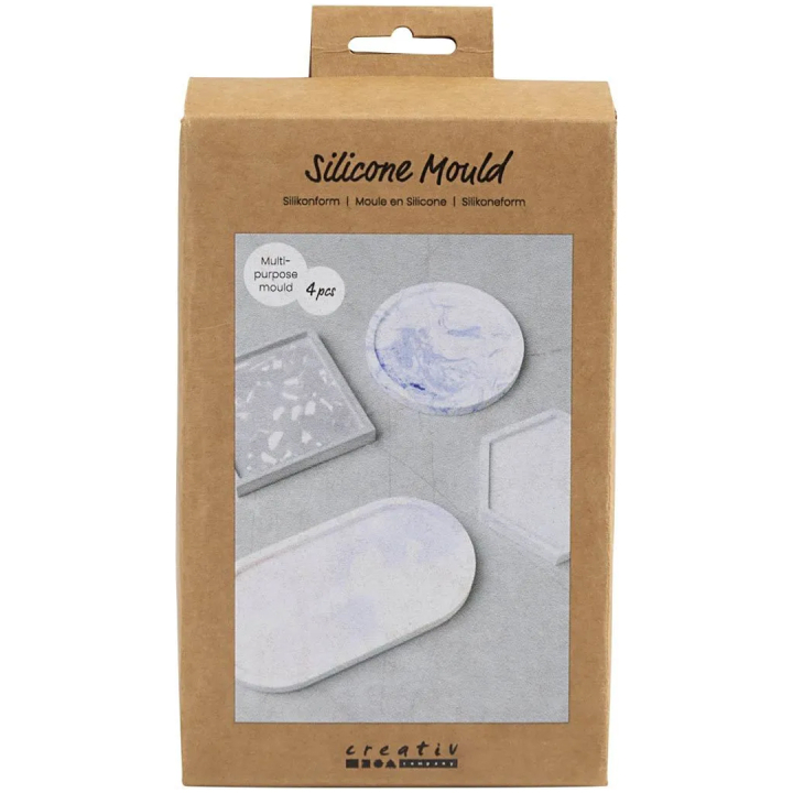 Silikonimuotit 4-pack ryhmässä Askartelu ja Harrastus / Tekniikat / Valaminen @ Pen Store (135419)