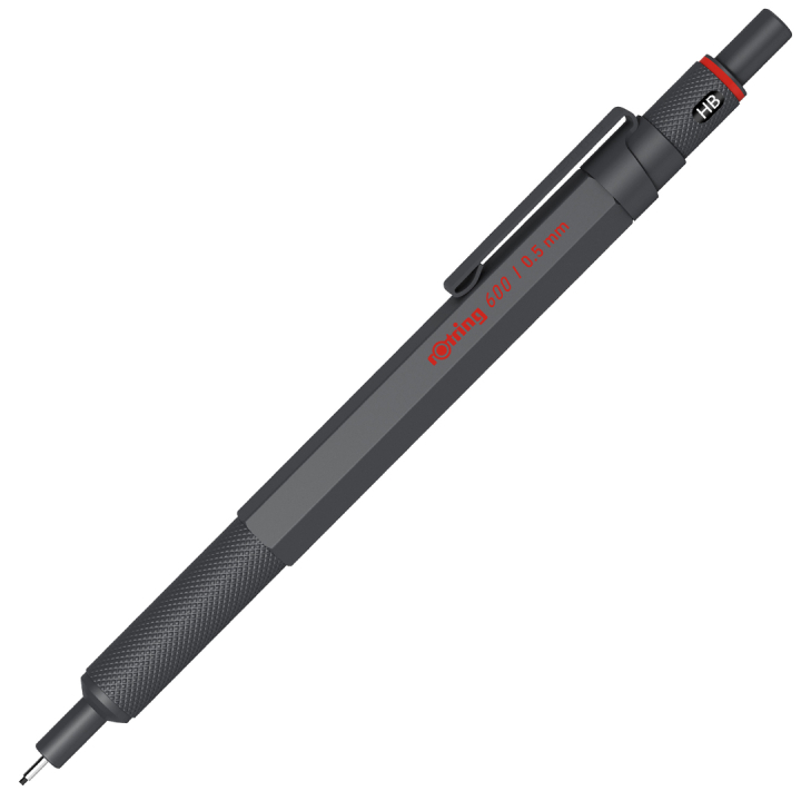 600 Lyijytäytekynä 0,5 Dark Stone ryhmässä Kynät / Kirjoittaminen / Lyijytäytekynät @ Pen Store (135424)