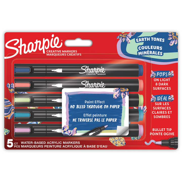 Creative Marker Bullet Tip 5-setti ryhmässä Kynät / Taiteilijakynät / Akryylitussit @ Pen Store (135430)