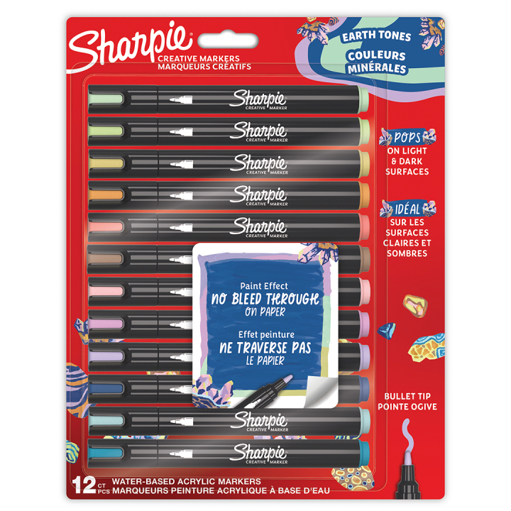 Creative Marker Bullet Tip 12-setti ryhmässä Kynät / Taiteilijakynät / Akryylitussit @ Pen Store (135431)