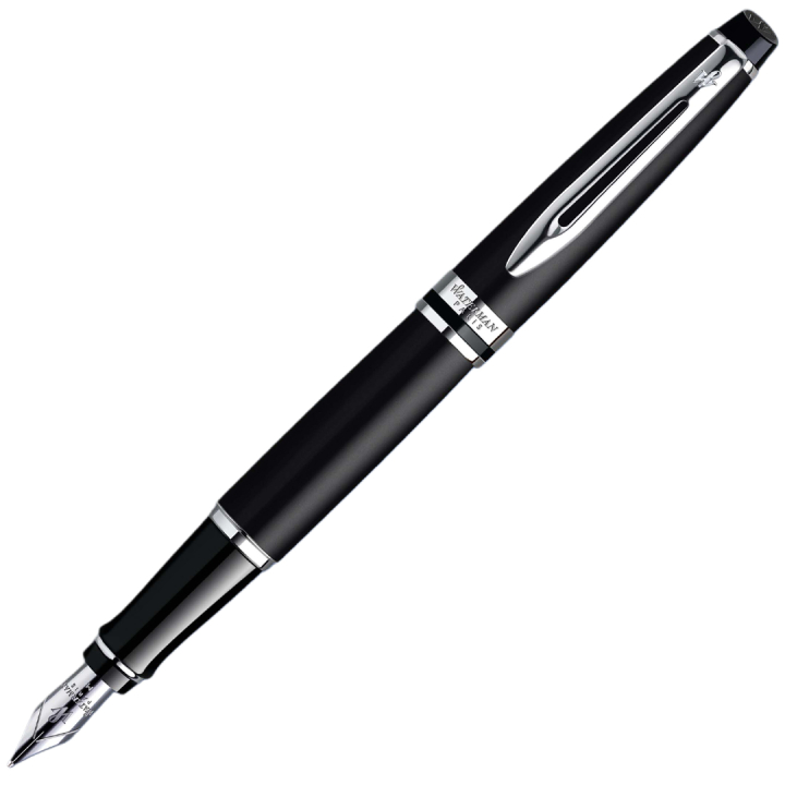 Expert Matt Black Täytekynä Medium ryhmässä Kynät / Fine Writing / Täytekynät @ Pen Store (135464)