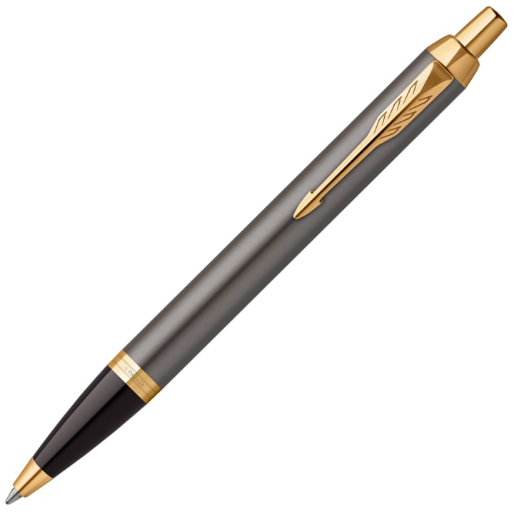 IM Grey/Gold Kuulakärkikynä ryhmässä Kynät / Fine Writing / Kuulakärkikynät @ Pen Store (135474)