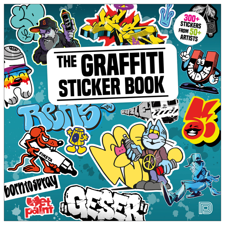 The Graffiti Sticker Book: 300+ stickers ryhmässä Askartelu ja Harrastus / Askartelu / Stickers @ Pen Store (135495)