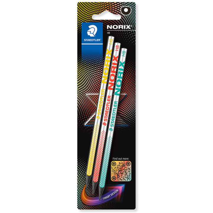 Lyijykynä Norix 3 kpl pakkaus HB ryhmässä Kids / Lastenkynät / Lasten kirjoituskynät @ Pen Store (135510)