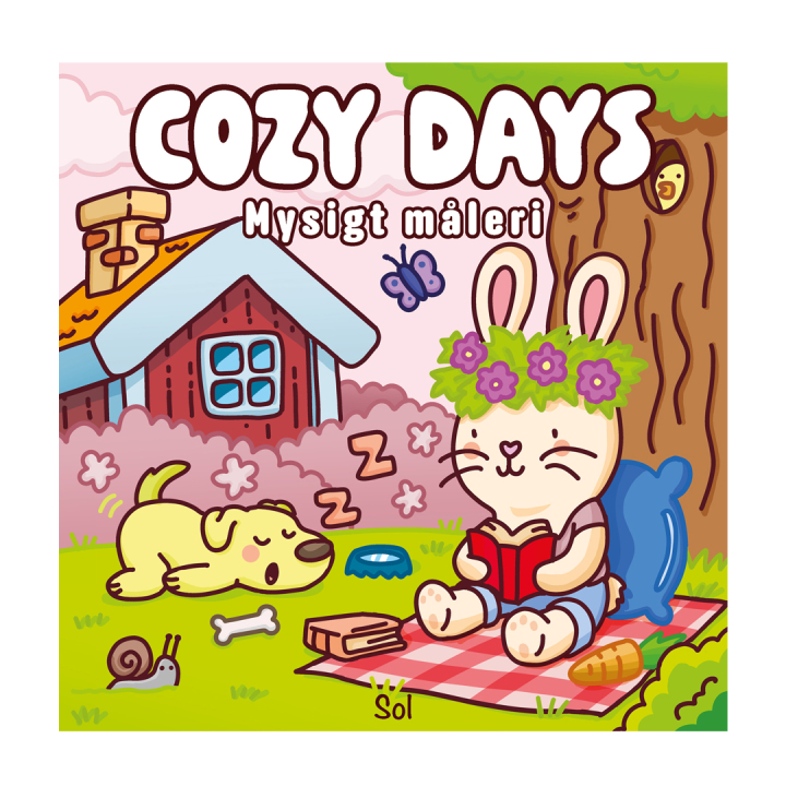 Cozy days : Mysigt måleri ryhmässä Askartelu ja Harrastus / Kirjat / Lasten värityskirjat @ Pen Store (135544)