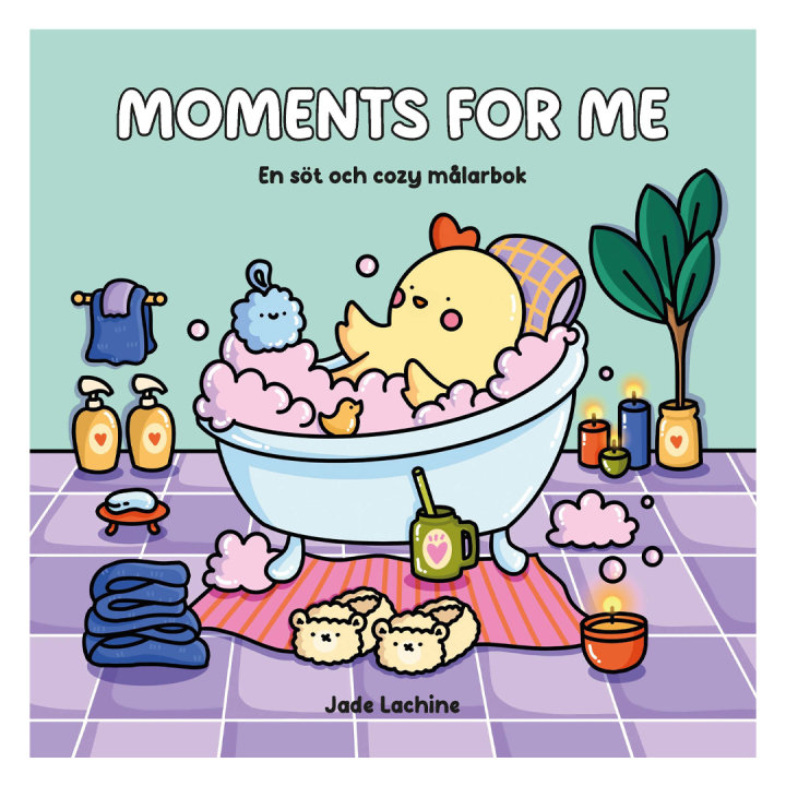 Moments for Me : En söt och cozy målarbok ryhmässä Askartelu ja Harrastus / Kirjat / Lasten värityskirjat @ Pen Store (135585)