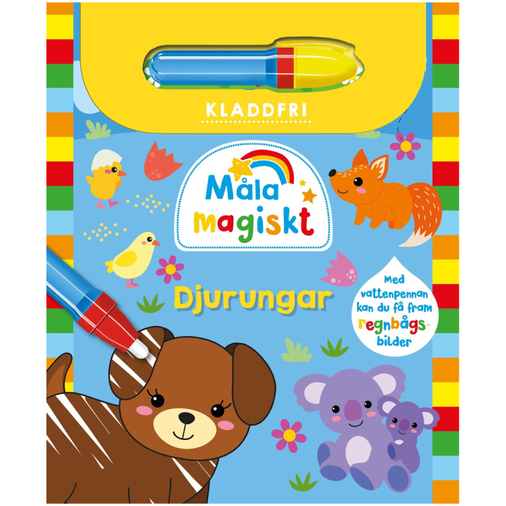 Måla Magiskt: Djurungar ryhmässä Askartelu ja Harrastus / Kirjat / Lasten värityskirjat @ Pen Store (135625)