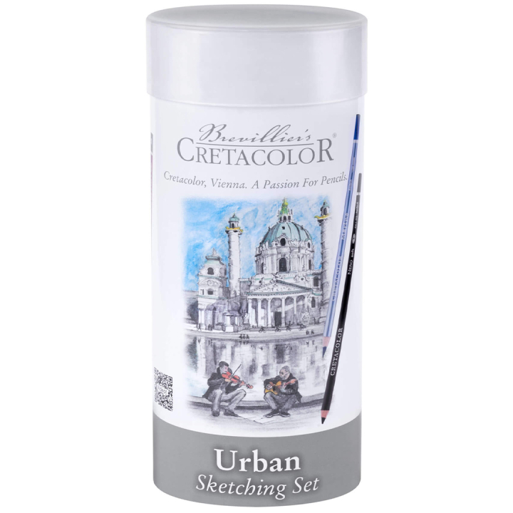 Cretacolor Urban Sketching Setti 22 osaa ryhmässä Kynät / Taiteilijakynät / Luonnostelukynät @ Pen Store (135649)