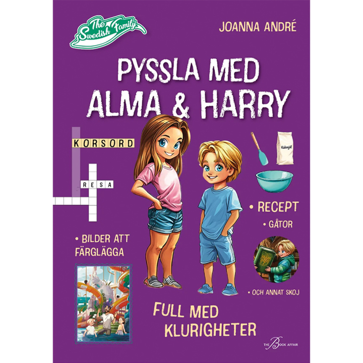 Pyssla med Alma och Harry ryhmässä Kids / Hauskaa oppimista / Väritys- ja askartelukirjat / Askartelukirjat @ Pen Store (135662)