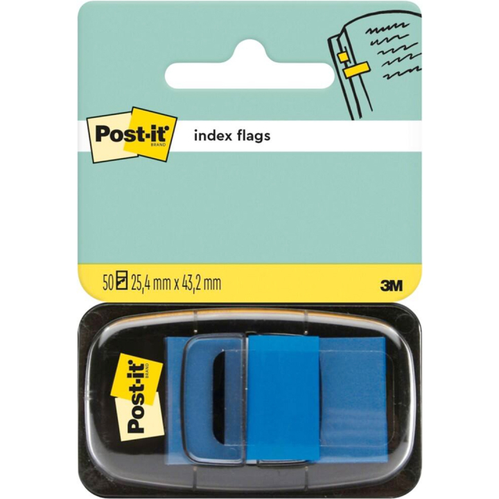 Post-it Indeksivälilehdet 25,4 x 43,2 mm Sininen ryhmässä Paperit ja Lehtiöt / Kirjoitus ja muistiinpanot / Post-it ja muistilaput @ Pen Store (135702)