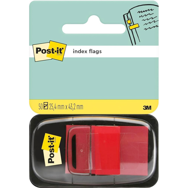 Post-it Indeksivälilehdet 25,4 x 43,2 mm Punainen ryhmässä Paperit ja Lehtiöt / Kirjoitus ja muistiinpanot / Post-it ja muistilaput @ Pen Store (135706)