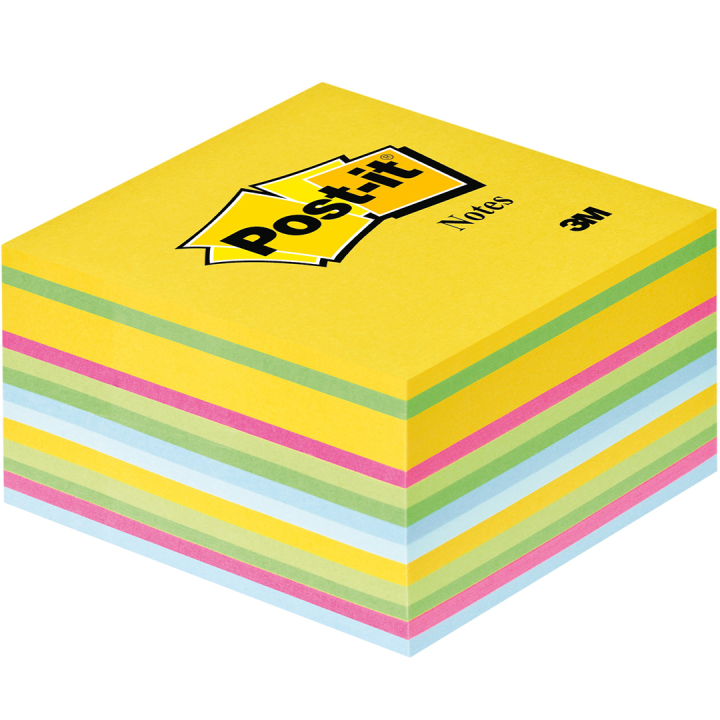 Post-it Note Cube 76x76 Värisekoitus Ultra ryhmässä Selected / Koulun alku 2025 @ Pen Store (135707)
