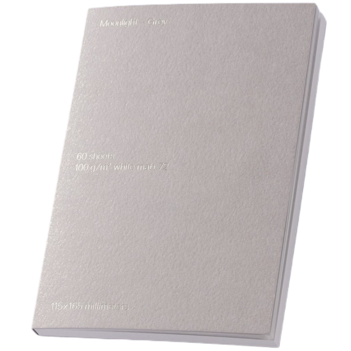 Notepad - Moonlight Grey ryhmässä Paperit ja Lehtiöt / Kirjoitus ja muistiinpanot / Post-it ja muistilaput @ Pen Store (135782)