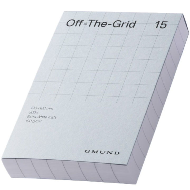 Off-The-Grid 15 - Sky ryhmässä Paperit ja Lehtiöt / Kirjoitus ja muistiinpanot / Vihkot ja lehtiöt @ Pen Store (135785)