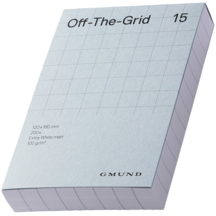 Off-The-Grid 15 - Sky ryhmässä Paperit ja Lehtiöt / Kirjoitus ja muistiinpanot / Vihkot ja lehtiöt @ Pen Store (135785)