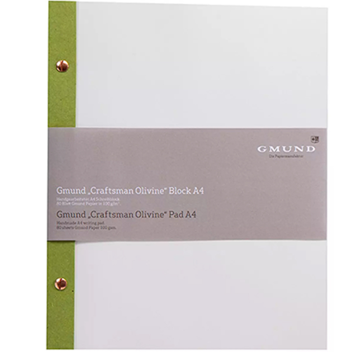 Craftsman Sketchbook A4 - Olivine ryhmässä Paperit ja Lehtiöt / Taiteilijalehtiöt / Luonnoskirjat @ Pen Store (135790)