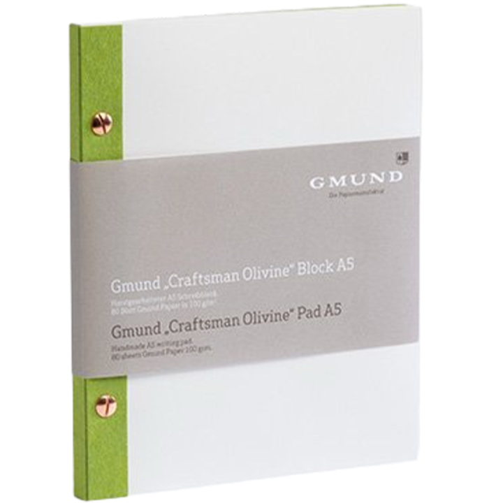 Craftsman Sketchbook A5 - Olivine ryhmässä Paperit ja Lehtiöt / Taiteilijalehtiöt / Luonnoskirjat @ Pen Store (135791)