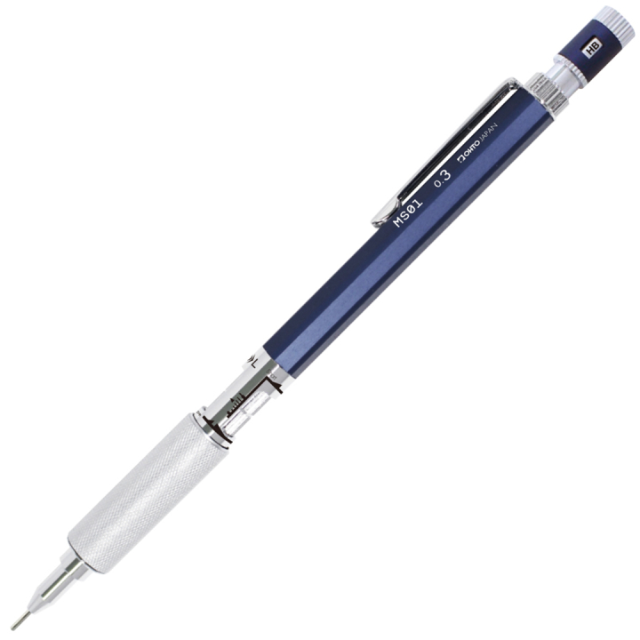 Lyijytäytekynä MS01 0,3 mm Sininen ryhmässä Kynät / Kirjoittaminen / Lyijytäytekynät @ Pen Store (135823)