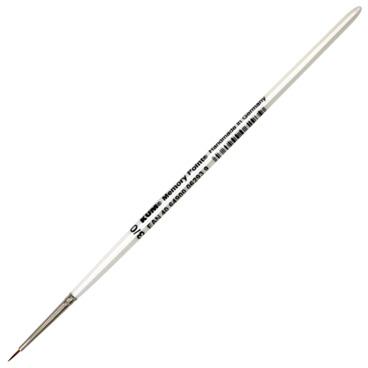 Sivellin Memory Point Pyöreä Koko 000 ryhmässä Taiteilijatarvikkeet / Siveltimet / Keinokuitusivellin @ Pen Store (136276)