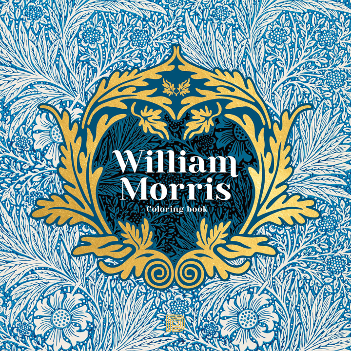 William Morris Coloring Book ryhmässä Askartelu ja Harrastus / Kirjat / Aikuisten värityskirjat @ Pen Store (136286)