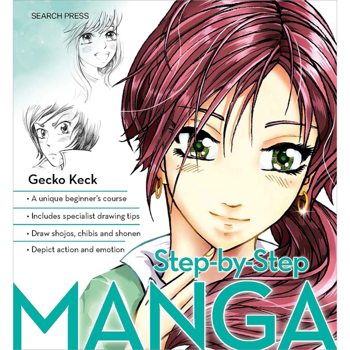 Step-by-Step Manga ryhmässä Askartelu ja Harrastus / Kirjat / Inspiraatiokirjat @ Pen Store (136321)