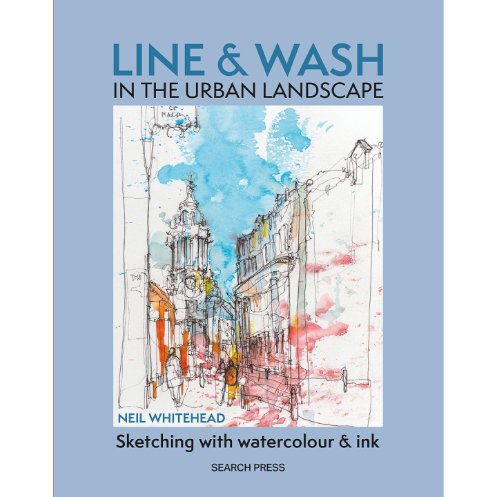 Line & Wash in the Urban Landscape ryhmässä Askartelu ja Harrastus / Kirjat / Inspiraatiokirjat @ Pen Store (136325)