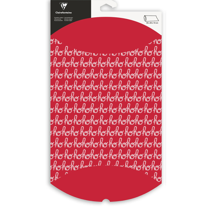 Lahjatasku 30x40cm Hohoho ryhmässä Askartelu ja Harrastus / Lomat ja vuodenajat / Paketointi @ Pen Store (136361)