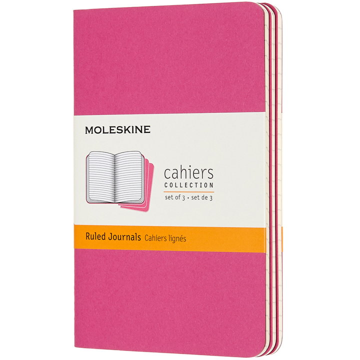 Cahier Notebook Pocket Pink Viivallinen ryhmässä Paperit ja Lehtiöt / Kirjoitus ja muistiinpanot / Muistikirjat @ Pen Store (136818)