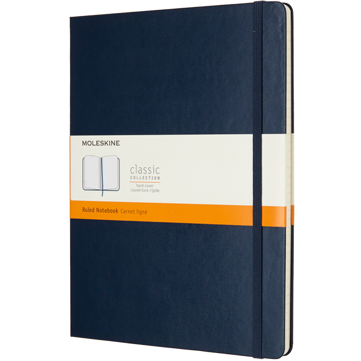 Classic Hard Cover Notebook XL Blue ryhmässä Tuotesarjat / Moleskine Classic Notebook @ Pen Store (136824_r)