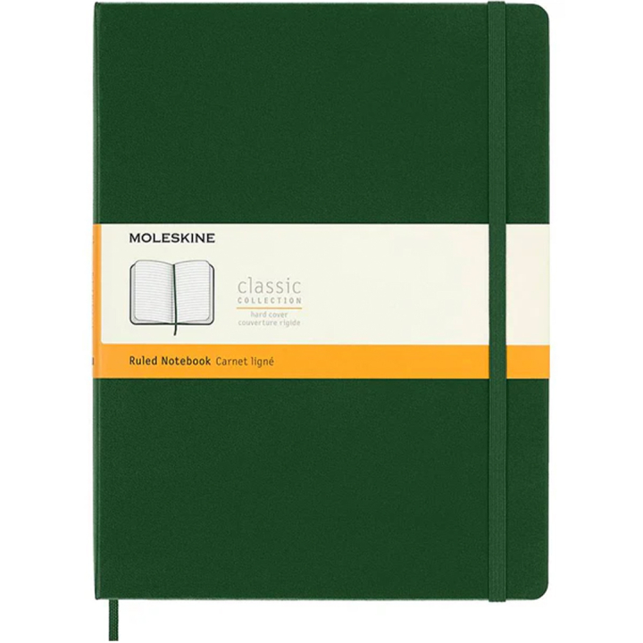Classic Hard Cover Notebook XL Myrtle Green ryhmässä Paperit ja Lehtiöt / Kirjoitus ja muistiinpanot / Muistikirjat @ Pen Store (136841_r)