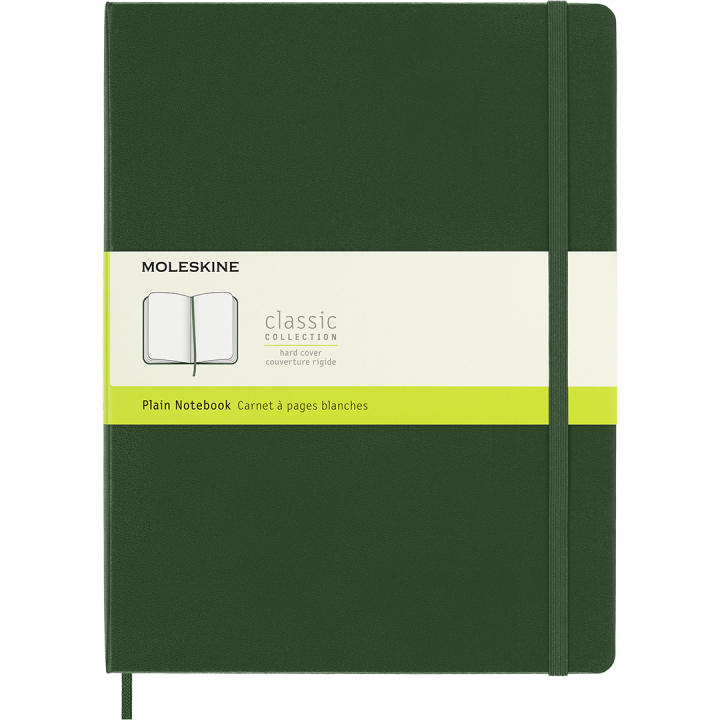 Classic Hard Cover Notebook XL Myrtle Green ryhmässä Paperit ja Lehtiöt / Kirjoitus ja muistiinpanot / Muistikirjat @ Pen Store (136841_r)