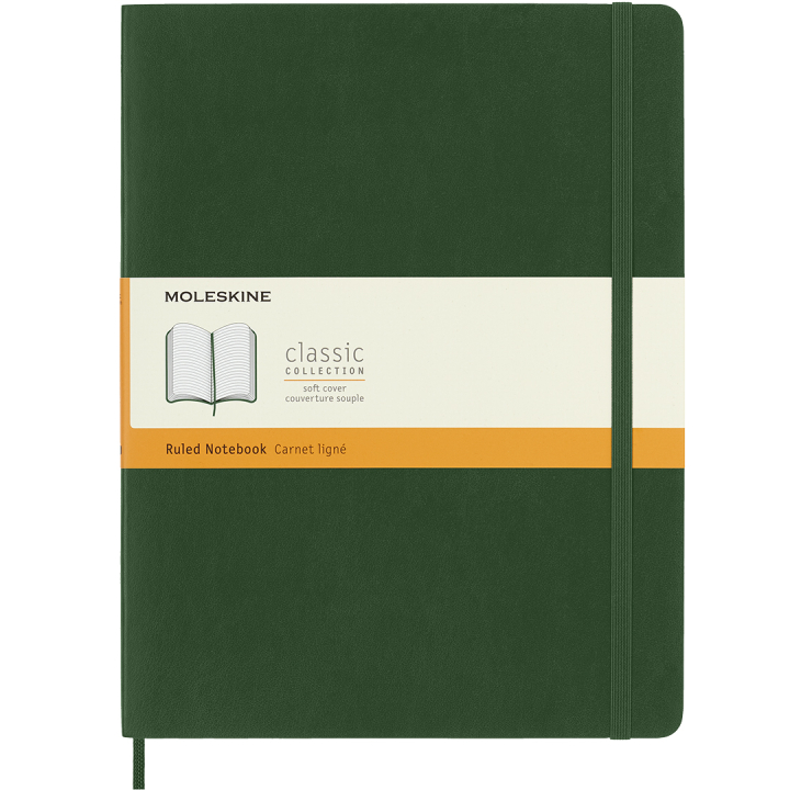Classic Soft Cover Notebook XL Myrtle Green ryhmässä Paperit ja Lehtiöt / Kirjoitus ja muistiinpanot / Muistikirjat @ Pen Store (136843_r)