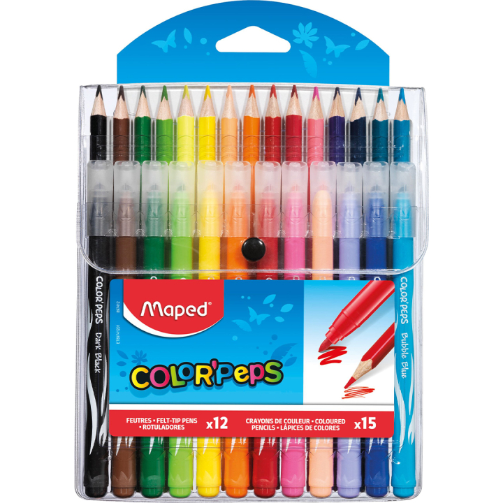 Värikynät ja tussit Color’Peps 27-setti ryhmässä Kids / Lastenkynät / Lasten värikynät @ Pen Store (136941)