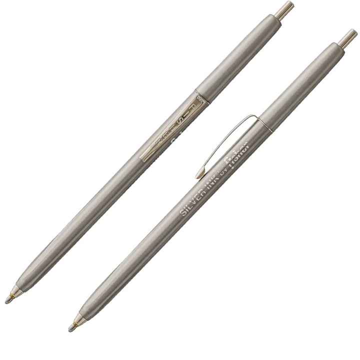 Silver Ink Pen ryhmässä Kynät / Fine Writing / Kuulakärkikynät @ Pen Store (137028)