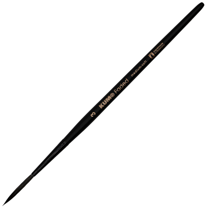Sivellin Faded Rigger 3 ryhmässä Taiteilijatarvikkeet / Siveltimet / Akvarellisiveltimet @ Pen Store (137047)