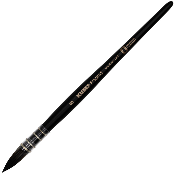 Sivellin Faded French Rigger 8 ryhmässä Taiteilijatarvikkeet / Siveltimet / Akvarellisiveltimet @ Pen Store (137055)