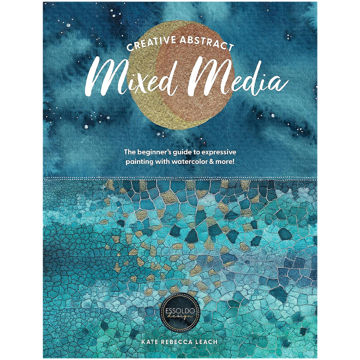 Creative Abstract Mixed Media ryhmässä Askartelu ja Harrastus / Kirjat / Inspiraatiokirjat @ Pen Store (137170)