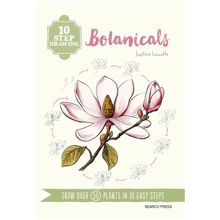 10 Step Drawing: Botanicals ryhmässä Askartelu ja Harrastus / Kirjat / Ohjekirjat @ Pen Store (137196)