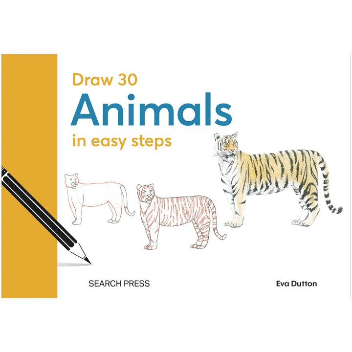 Draw 30: Animals ryhmässä Askartelu ja Harrastus / Kirjat / Ohjekirjat @ Pen Store (137210)