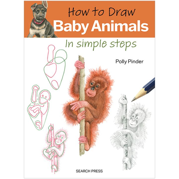 How to Draw: Baby Animals ryhmässä Askartelu ja Harrastus / Kirjat / Ohjekirjat @ Pen Store (137223)