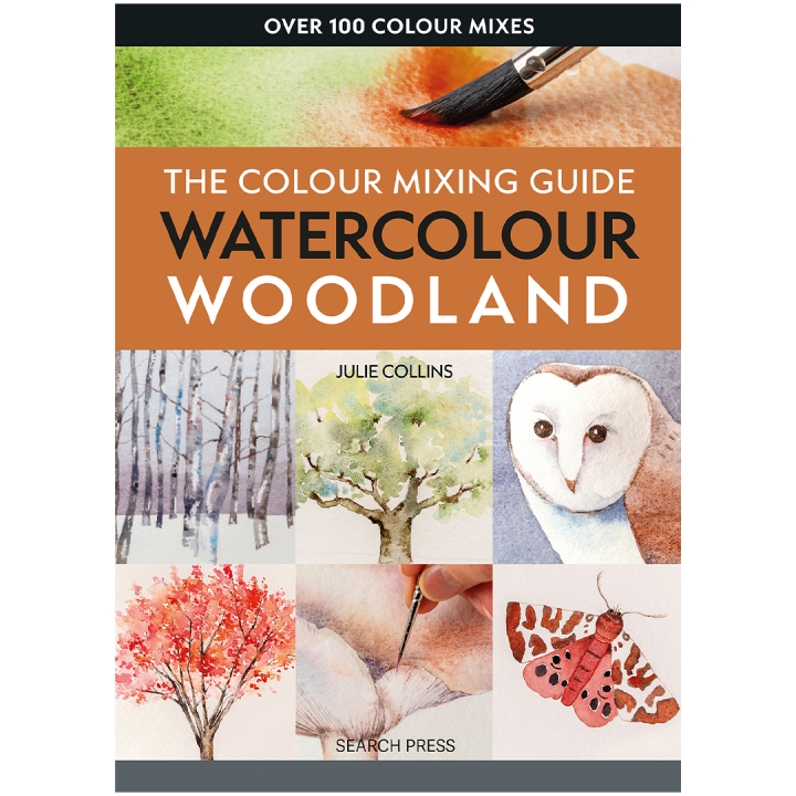 The Colour Mixing Guide: Watercolour Woodland ryhmässä Askartelu ja Harrastus / Kirjat / Inspiraatiokirjat @ Pen Store (137236)