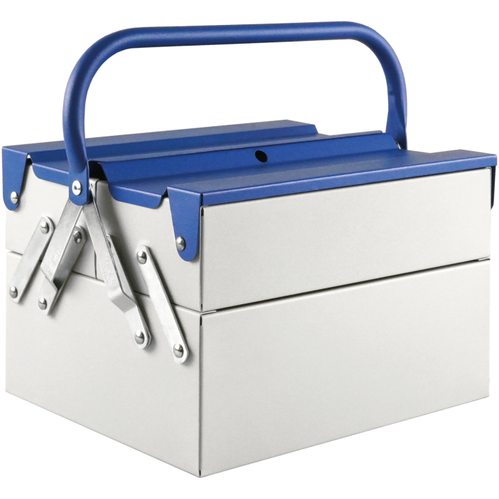 Toolbox Atena Grey/Blue ryhmässä Askartelu ja Harrastus / Järjestää / Laatikko @ Pen Store (137548)