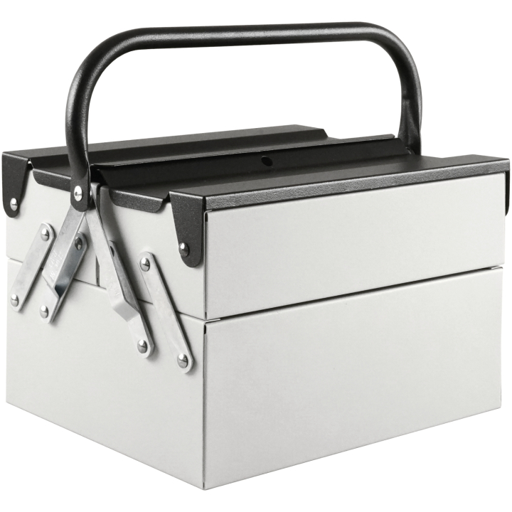 Toolbox Atena Grey/Black ryhmässä Askartelu ja Harrastus / Järjestää / Laatikko @ Pen Store (137549)