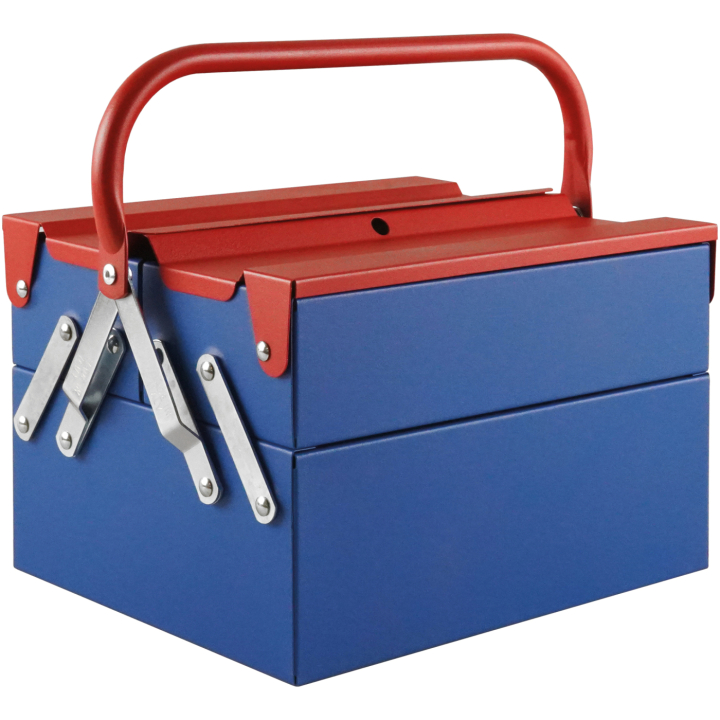 Toolbox Atena Blue/Red ryhmässä Askartelu ja Harrastus / Järjestää / Laatikko @ Pen Store (137551)