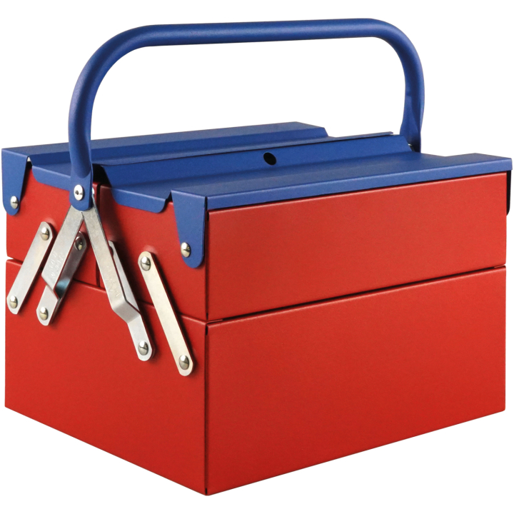 Toolbox Atena Red/Blue ryhmässä Askartelu ja Harrastus / Järjestää / Laatikko @ Pen Store (137552)