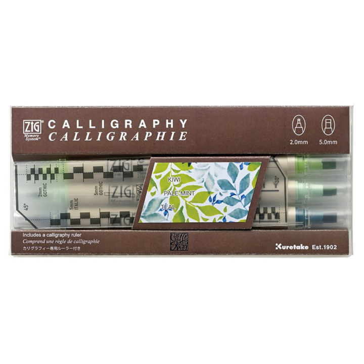 Kalligrafiakynät 3-osainen setti #2 ryhmässä Askartelu ja Harrastus / Kalligrafia / Kalligrafiakynät @ Pen Store (137571)