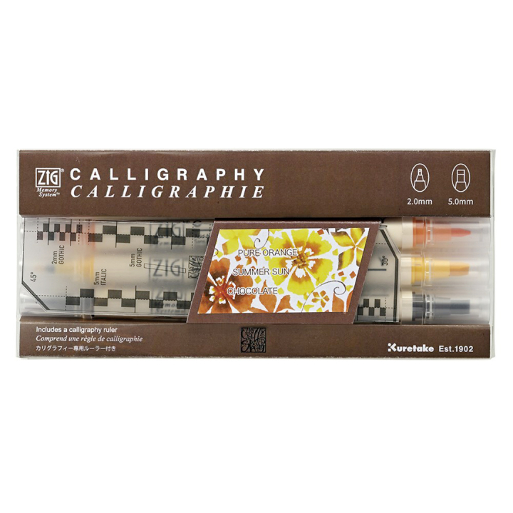 Kalligrafiakynät 3-osainen setti #3 ryhmässä Askartelu ja Harrastus / Kalligrafia / Kalligrafiakynät @ Pen Store (137572)
