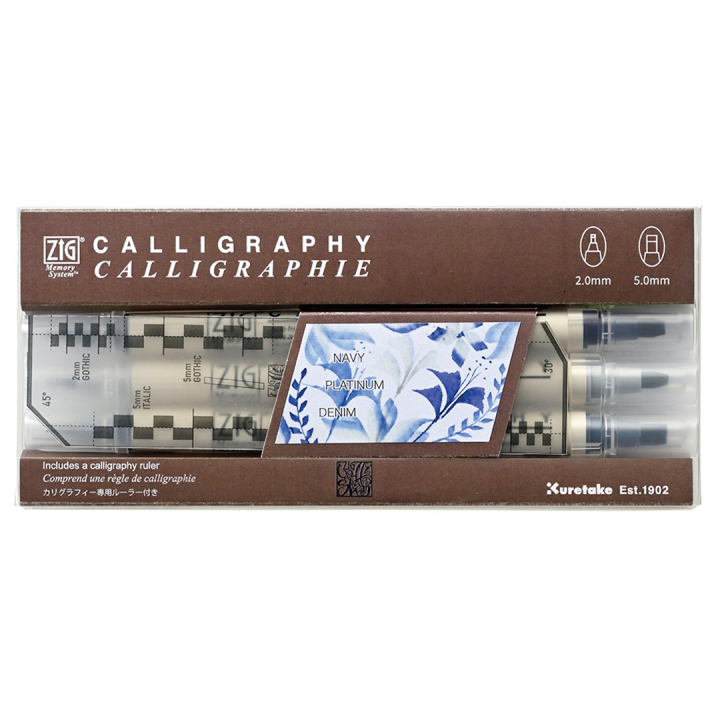 Kalligrafiakynät 3-osainen setti #4 ryhmässä Askartelu ja Harrastus / Kalligrafia / Kalligrafiakynät @ Pen Store (137573)